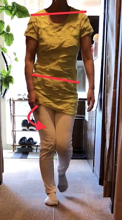 足指の変化 中間